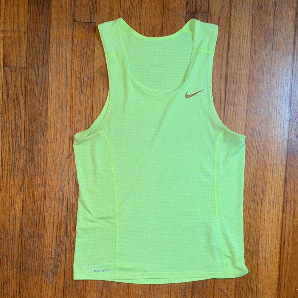 Nike Dri-FIT Neon Yellow Tank Top